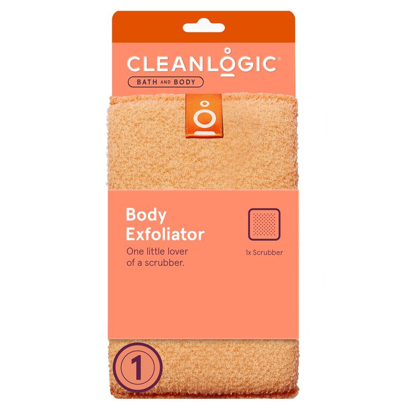 Cleanlogic Small Exfoliating Body Scrubber, 1 Count
