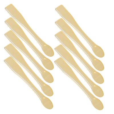BIUDECO 10Pcs Beauty Cosmetics Spoons Facial Cream Applicator Tools for Skin Care Makeup Scoops for Creams and Masks for Women and Girls