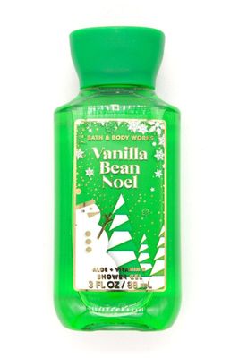 Bath &amp; Body Works Travel Size Shower Gel 3.0 oz (Vanilla Bean Noel)