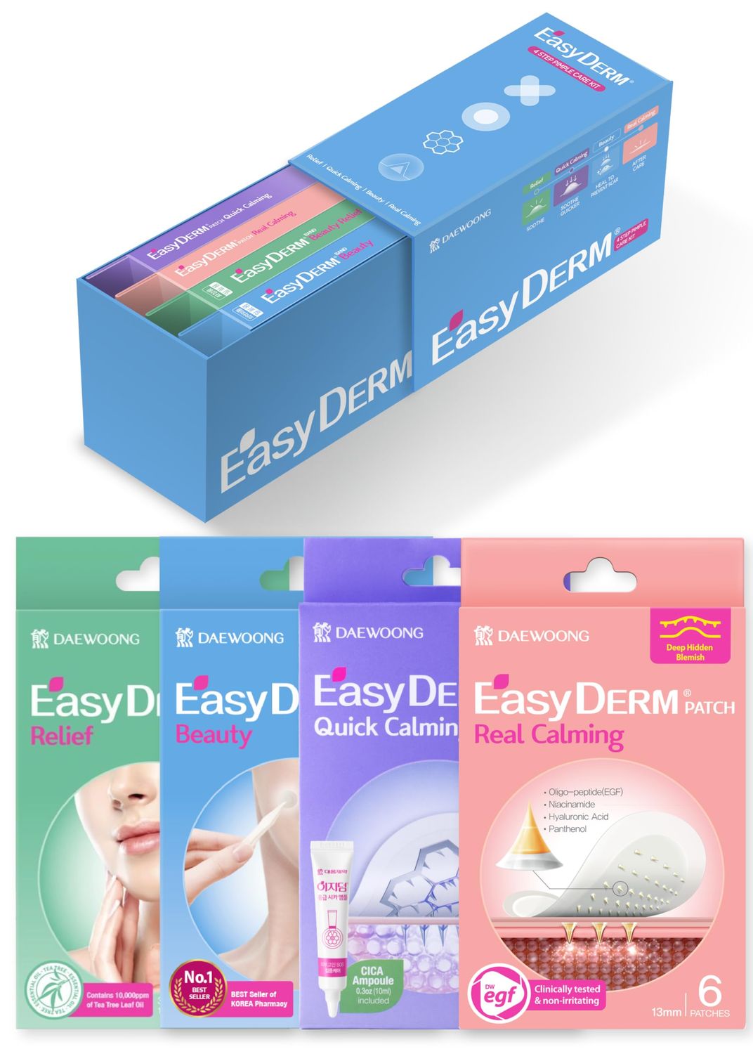 Daewoong Pharmaceutical Easyderm patch gift set