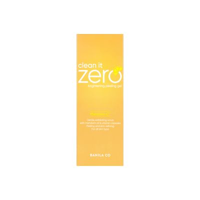 BANILA CO Clean it Zero Brightening Peeling Gel - Gentle Exfoliating Gel with Mandarin Orange Extract, Korean Skincare for Smooth &amp; Radiant Skin