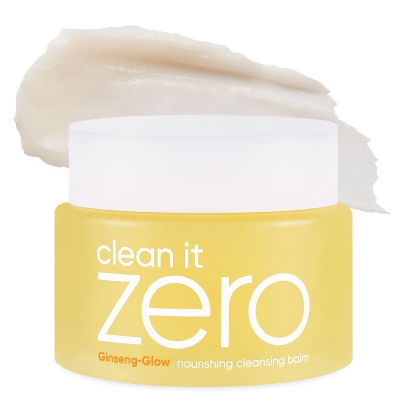BANILA CO Clean it Zero Nourishing Cleansing Balm - Korean Makeup Remover for Dry Skin - Vegan &amp; Made with Ginseng Root and Berry - 100ml/3.38 fl oz