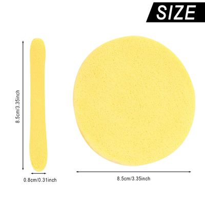 Haploon 144 Pcs Compressed Facial Sponge, Facial Compressed Facial Sponges Face Cleansing Sponge Pad Exfoliating Wash Makeup Removal for Women, Makeup Removal Sponge