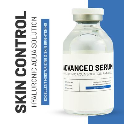 BRUN HY - Control Hyaluronic Aqua Solution Ampoule - A Korean Serum Booster for Face to Use as a Skin Care Serum 1.18 fl.oz