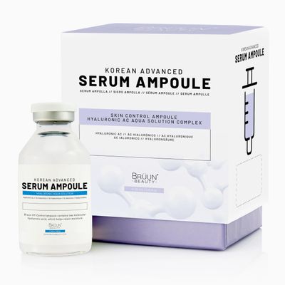 BRUN HY - Control Hyaluronic Aqua Solution Ampoule - A Korean Serum Booster for Face to Use as a Skin Care Serum 1.18 fl.oz