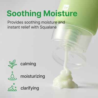 Face Republic Calming Care AHA/BHA Moisturizer 50ml 1.69 fl oz | Soothing Gel Cream | Lightweight | Clarifying &amp; Moisturizing | Squalane, Cica, Aloe | For oily, irritated skin | Vegan Korean Skincare