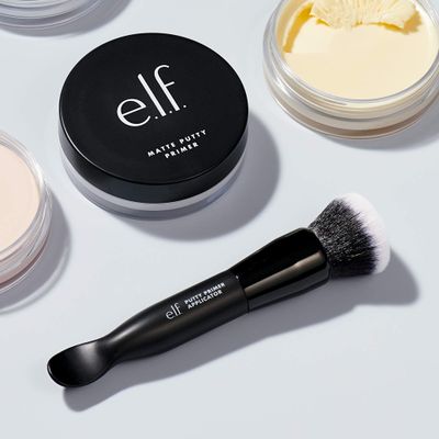 e.l.f. Putty Primer Brush &amp; Applicator, Dual-Ended Makeup Tool For Applying e.l.f. Putty Products, Made With Synthetic Bristles, Vegan &amp; Cruelty-Free
