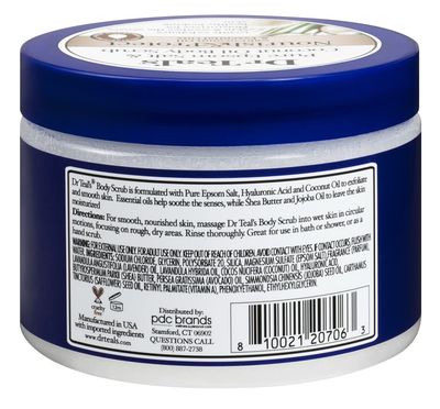 Dr. Teal's Body Scrub Nourish &amp; Protect 16 Ounce Jar