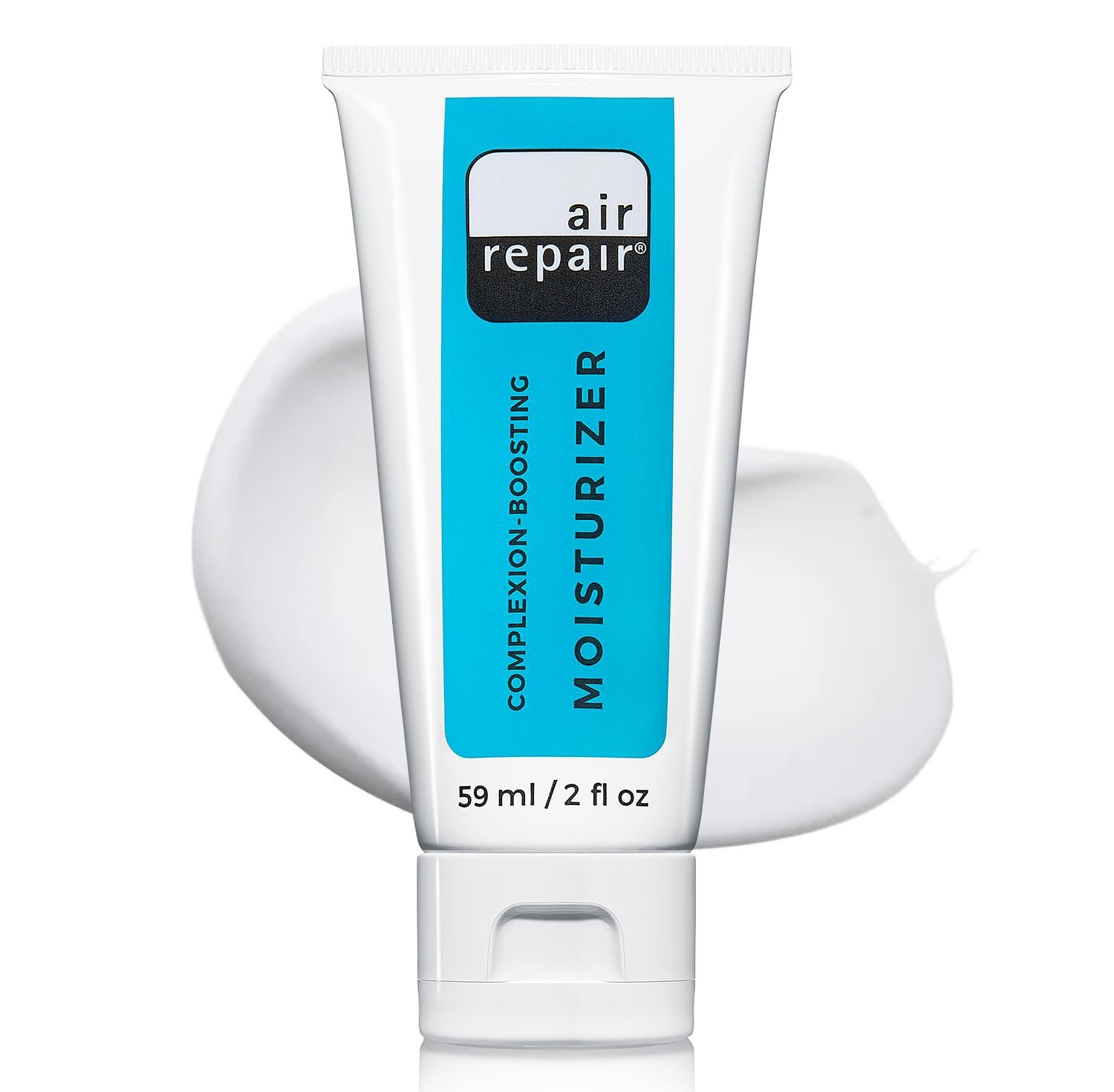 Air Repair Complexion Boosting Moisturizer with Hyaluronic Acid &amp; Ceramide, Skin Barrier Repair Moisturizer for Dry Skin, Hydrating Face Moisturizer Reduces Aging &amp; Wrinkles, Vegan &amp; Cruelty Free
