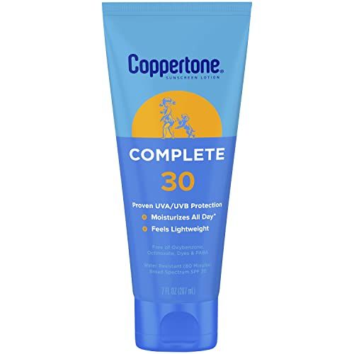 Coppertone Complete Sunscreen Lotion, SPF 30 Sunscreen, 7 Oz