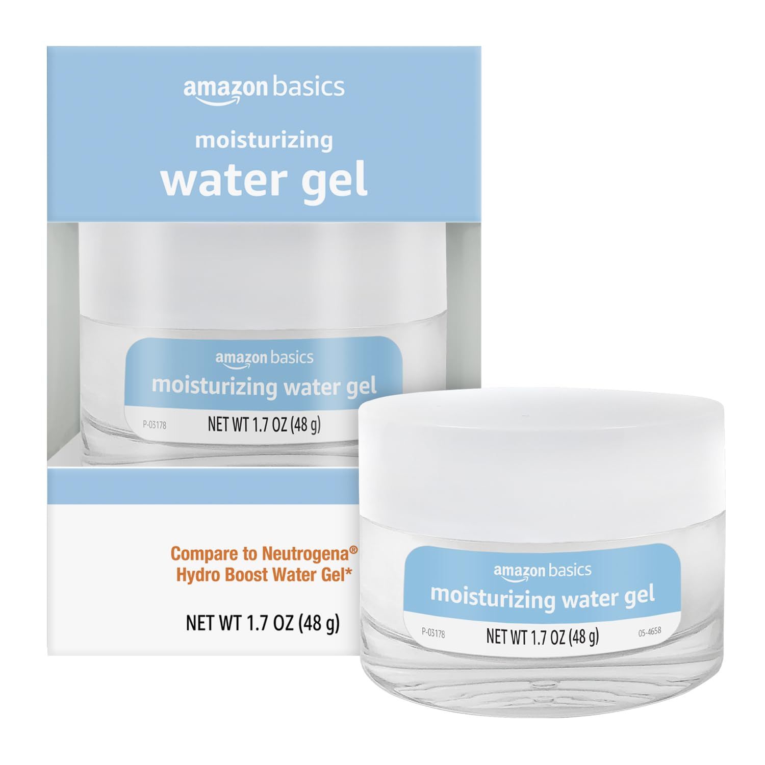 Amazon Basics Moisturizing Water Gel, 1.7 Ounces, 1-Pack