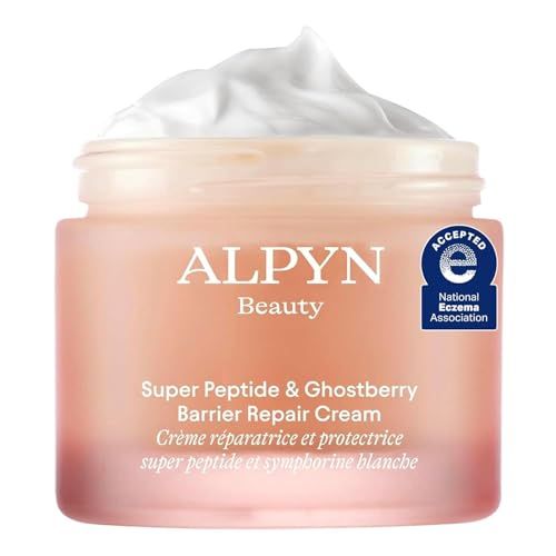 Alpyn Super Peptide &amp; Ghostberry Moisturizer for Eczema, Barrier &amp; Wrinkle Repair | Calm &amp; Soothe Against Redness &amp; Irritation | 1.7 oz / 50 ml