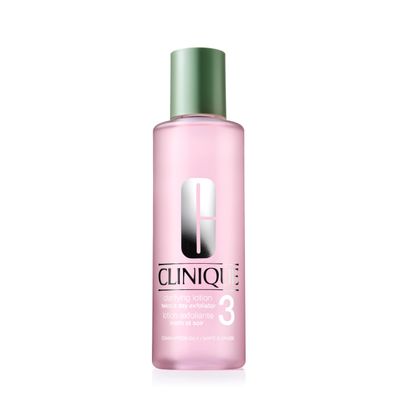 Clinique 3-Step Clarifying Lotion Face Exfoliator For Combination Oily Skin Types, Combination Oily Skin, 13.5 Fl Oz