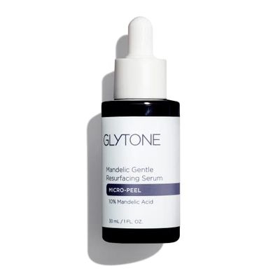 Glytone Micro-Peel Mandelic Gentle Resurfacing Serum - With 10% Mandelic Acid - For Redness-Prone Skin - Vegan, Paraben &amp; Fragrance-Free - 1 fl. oz.
