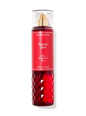 Bath &amp; Body Works - Forever Red - Gift Set - Fine Fragrance Mist &amp; Body Cream - Packaging Varies