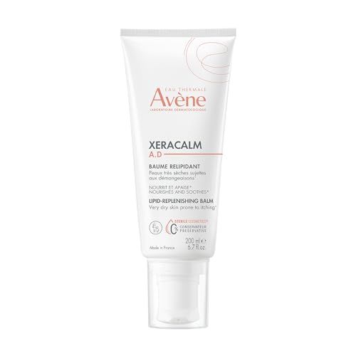 Eau Thermale Avne XeraCalm A.D Lipid-Replenishing Balm, Atopic Dermatitis, Eczema-Prone, No Preservatives, Fragrance-Free, 6.7 oz.