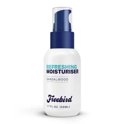 Freebird Scalp Moisturizer - 50mL Refreshing &amp; Soothing Head Lotion, Matte Finish, Anti-Aging Collagen, Hydrating, Non-Greasy Formula, Travel Size, Nourishing Daily Cleanser for Bald Men and Women
