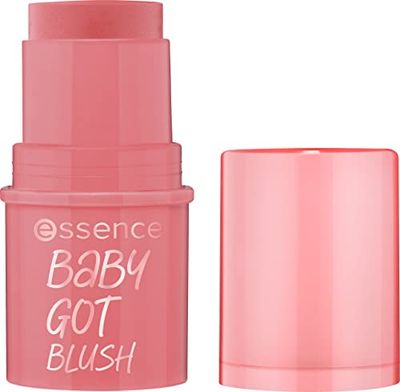 essence | Baby Got Blush (30 | Ros All Day) | Easy to Apply &amp; Blend Pigmented Cream Blush Stick | Vegan &amp; Cruelty Free | Free From Gluten, Parabens, Alcohol, &amp; Microplastic Particles