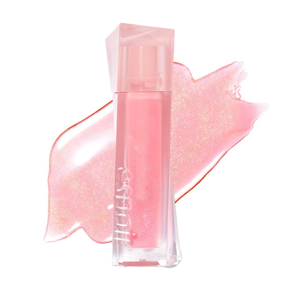 Espoir Couture Lip Gloss #2 Rosy Beam | Luxurious Glossy Lip Oil | Volumizes &amp; High-Shine Lip Gloss Plumper | Long-lating Radiance | Comfortable Adherence Non Sticky Lip Gloss | Korean Lip Makeup