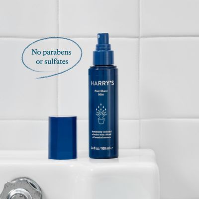 Harry's Post Shave Mist, Alcohol-Free Formula made with Aloe, Eucalyputus, and Tea Tree, 3.4 Fl. Oz, Pack of 2