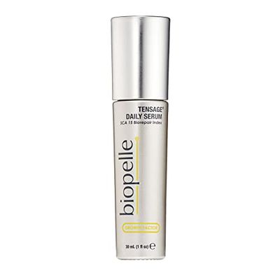 Biopelle Tensage Growth Factor Daily Facial Serum with SCA 15 Biorepair Index, 1 Oz