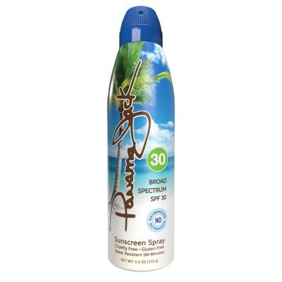 Continuous Spray Sunscreen - SPF 30, Broad Spectrum UVA/UVB Protection, PABA, Paraben, Gluten &amp; Cruelty Free, Water Resistant (80 Minutes), 5.5 OZ