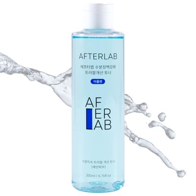 AFTERLAB Hydrating Barrier Clarifying Toner Azulene - PH5.5 Water-Based Hydrating Toner for Soothing Skin and Reducing Breakouts - Korean Skin Care Toner (6.76 Fl Oz)