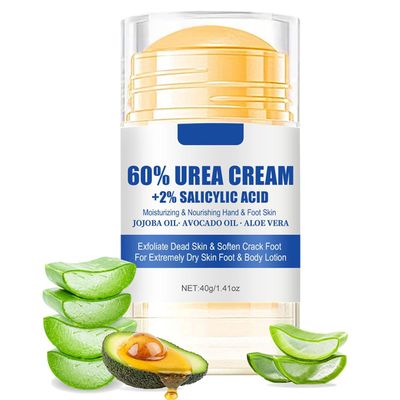 60% Urea Plus 2% Salicylic Cream Moisturizer,Nourish Foot Care,Moisturizing, Anti-Drying, Nourishing And Peeling Foot Care Urea Foot Cream,For Softens Skin Exfoliates Dead Skin Smoothing Skin