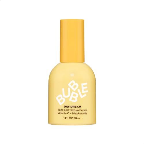 Bubble Skincare Day Dream Tone and Texture Face Serum - Hydrating Vitamin C + Niacinamide Serum that Helps Improve Skin Barrier Repair - Vitamin C Skin Care Suitable For All Skin Types (30ml)