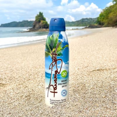 Continuous Spray Sunscreen - SPF 30, Broad Spectrum UVA/UVB Protection, PABA, Paraben, Gluten &amp; Cruelty Free, Water Resistant (80 Minutes), 5.5 OZ