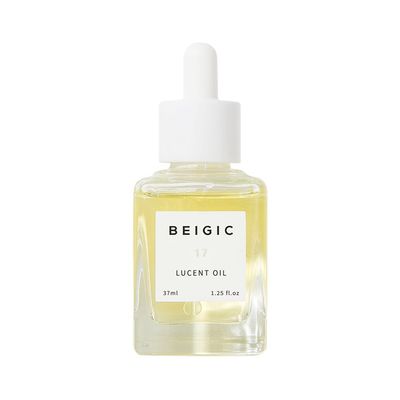 BEIGIC Lucent Oil - Korean Skincare Face Oil w/Green Coffee Bean Oil, Argan Oil, Rosehip Oil &amp; Squalane, Vegan Antioxidant Hydrating Firming Serum for Luminous Skin (1.25 Fl. Oz)