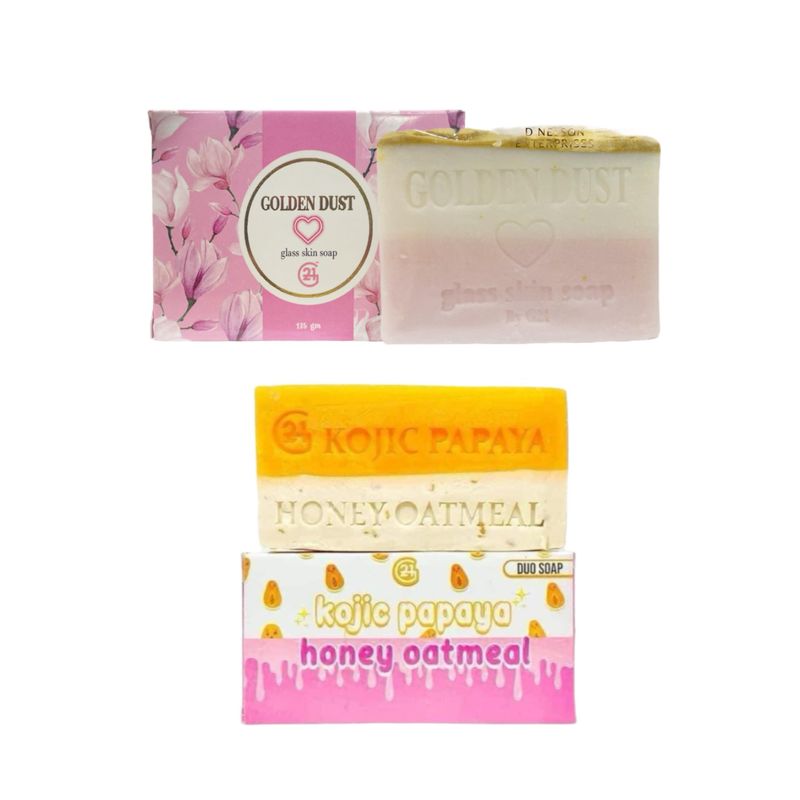 Generic Golden Dust Glass Skin Soap &amp; Duo Soap by G21 Philippines