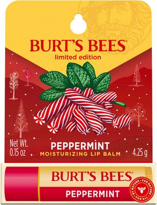 Burt&#39;s Bees Peppermint Lip Balm Blister for Unisex, 0.15 Ounce