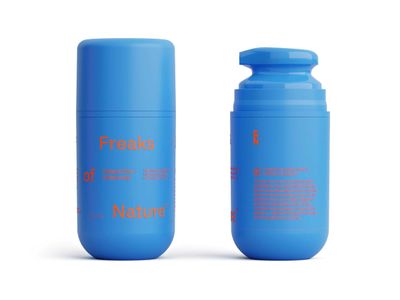 Freaks of Nature Deeper Dive Moisturizer Serum | 100% Natural Hydrating &amp; Firming Formula | Non-Comedogenic, Eco-Friendly, Reef-Safe, Cruelty-Free | Suitable for All Skin Types | 1.7 oz