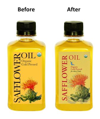 DAANA Safflower Oil for Skin: Certified USDA Organic, Extra Virgin, Cold Pressed (12 Fl Oz)