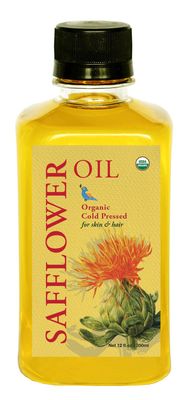 DAANA Safflower Oil for Skin: Certified USDA Organic, Extra Virgin, Cold Pressed (12 Fl Oz)