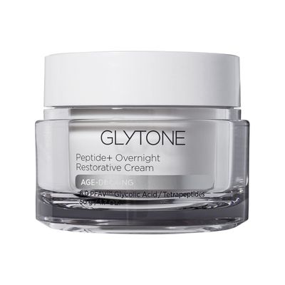 Glytone Age-Defying Peptide+ Overnight Restorative Cream - Dermatologist-Tested, Paraben-Free &amp; Fragrance-Free - 1.7 fl. oz.
