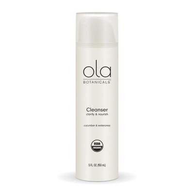Dr. Mercola Ola Botanicals Organic Cleanser (5 Fl. Oz.), 1 Bottle, Clarify &amp; Nourish Skin, Certified USDA Organic, Gluten Free, Soy Free