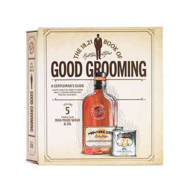 18.21 Man Made Men&#39;s Book of Good Grooming Gift Set Volume 5, 1 ct.