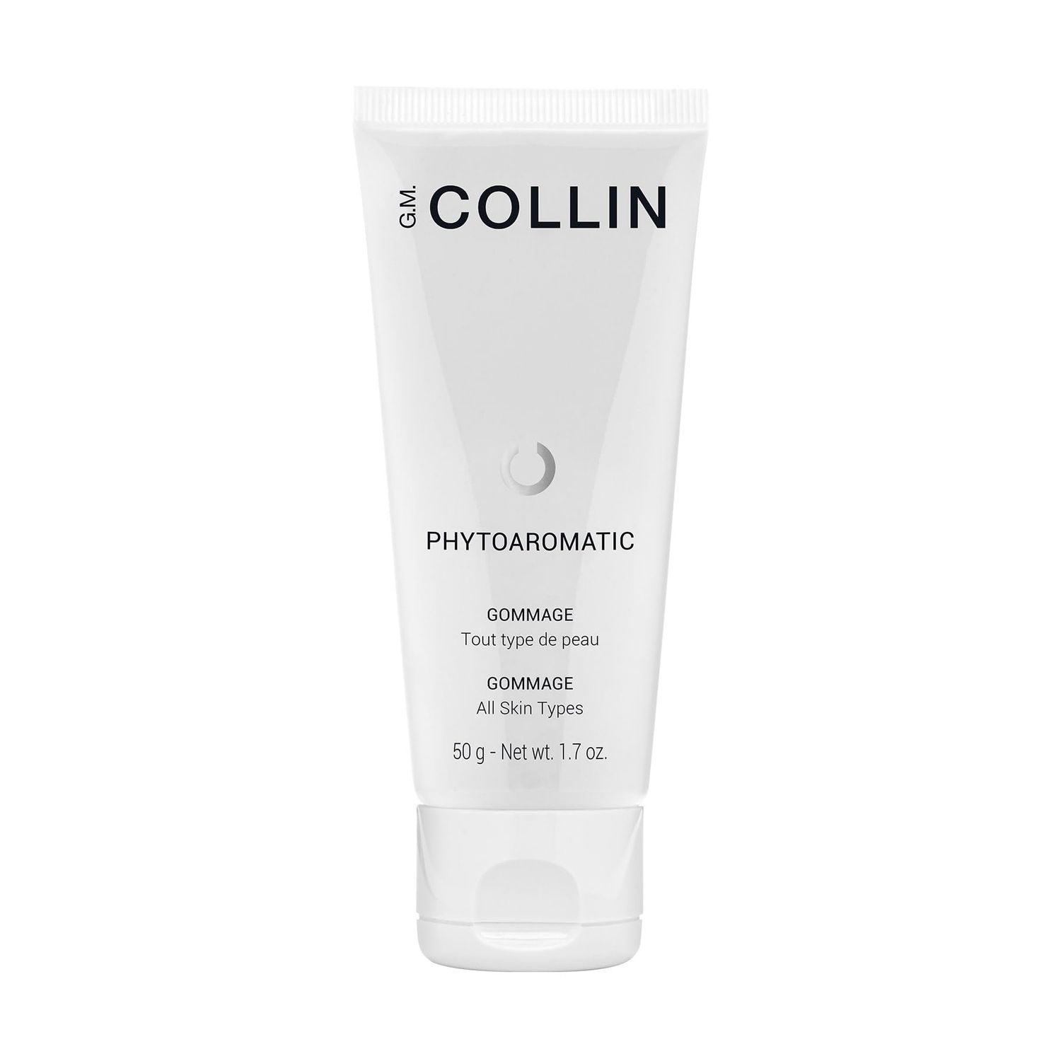 G.M. COLLIN Phytoaromatic Gommage | Exfoliating Facial Scrub with Rice Powder and Jojoba | Refines Skin Texture &amp; Revitalizes | Soothes