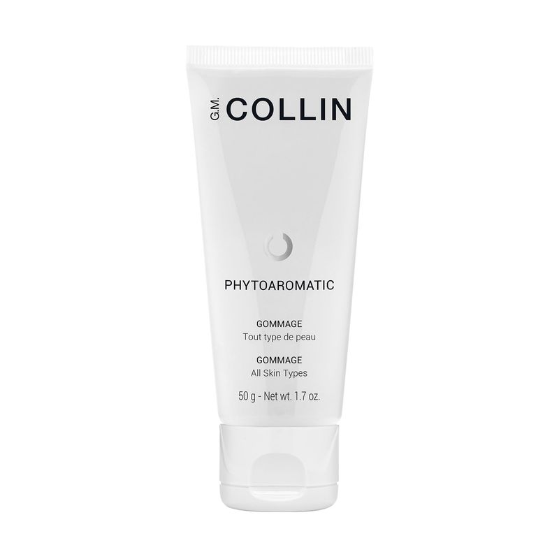 G.M. COLLIN Phytoaromatic Gommage | Exfoliating Facial Scrub with Rice Powder and Jojoba | Refines Skin Texture &amp; Revitalizes | Soothes