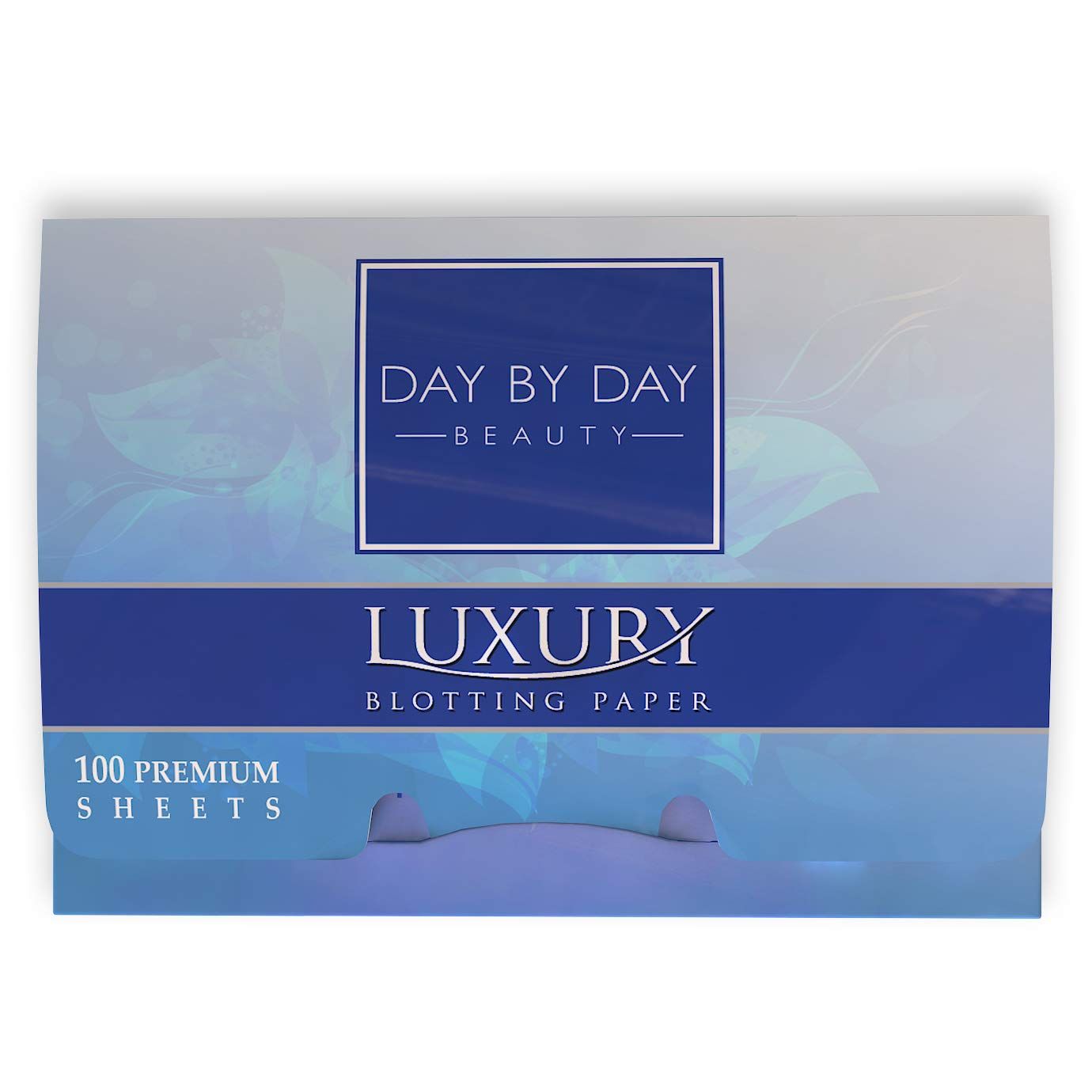 Day By Day Beauty Makeup Blotting Papers 200 Oil Absorbing Paper Sheets for Face (2 Handy Packs of 100) - Face Oil Remover - Oil Blotting Sheets for Face