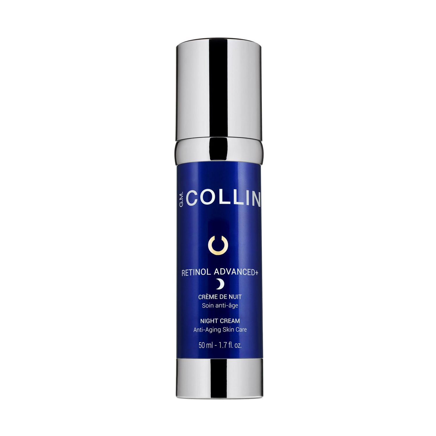 G.M. COLLIN Retinol Advanced+ Night Cream | Anti-Aging Face Moisturizer for the Appearance of Fine Lines and Wrinkles | With Niacinamide