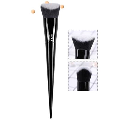 ENERGY Foundation Brush for Liquid Makeup Angled Contour Brush Professional Vegan Synthetic Powder, Cream, Contour, Bronzer with Liquid Cream Powder Makeup Applicator Dense Face Brush