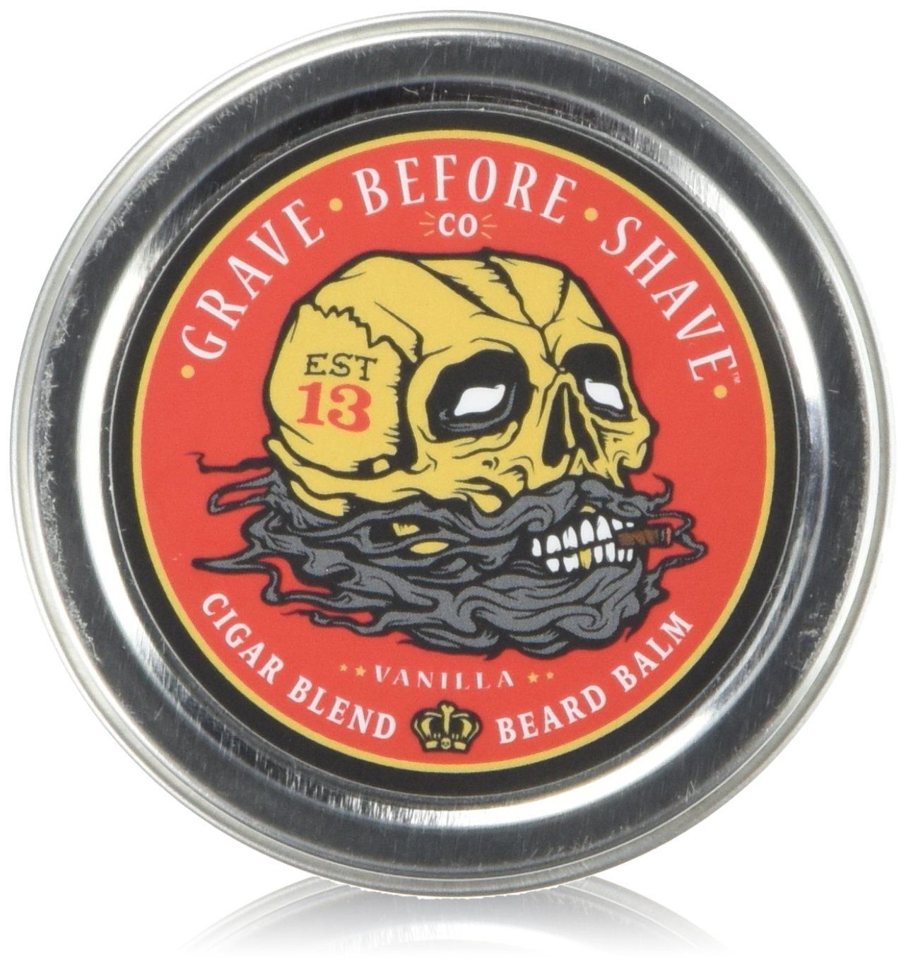 Grave Before Shave Cigar Blend Beard Balm (Cigar/Vanilla scent) (2 oz.)