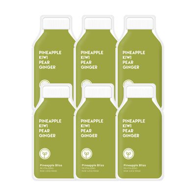 ESW Beauty Pineapple Bliss Revitalizing Raw Juice Sheet Mask Multipack