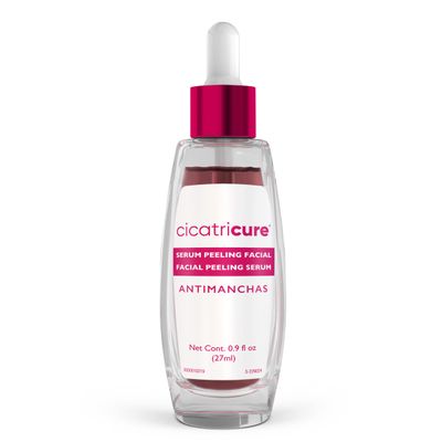 Cicatricure Face Peel, Antimanchas Facial Exfoliator Peeling Serum with AHA &amp; PHA, Exfoliating Skin Care to Reduce Dark Spots, Boosts Skin Glow + Natural Radiance, 0.9 Fluid Ounces