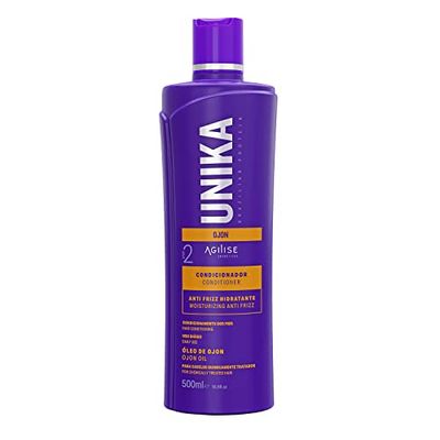 agilise Unika Ojon Home Care Hair Conditioner - Moisturizing Conditioner - Vegetal Keratin, Ojon Oil, VEGAN -16.9fl.oz/500ml
