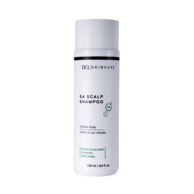 DCL Skincare SA Scalp Therapy Shampoo with Salicylic Acid for Itch &amp; Flake Control, 8 Fl oz