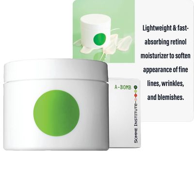 Daily Moisturizer with Retinol | Ultra-Lightweight Oil-Free Anti-Aging Face, Neck, Chest Moisturizer A-Bomb Hydrates, Smooths, Diminishes Hyperpigmentation | 2 Fl Oz
